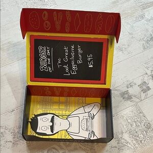 Loot Crate Bob's Burgers Burger of The Day Empty Box